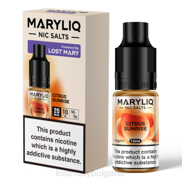 LOST MARY Vape Bulgaria - цитруси lost mary maryliq nic salts - 10мл 4DTX210