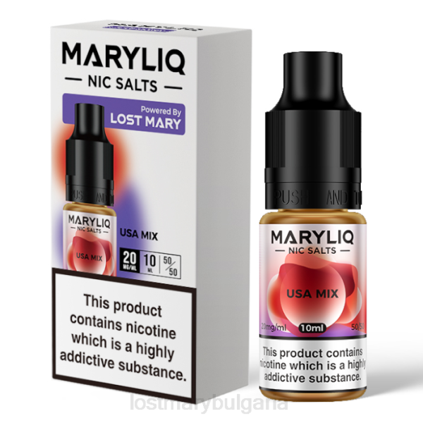 LOST MARY България - САЩ микс lost mary maryliq nic salts - 10мл 4DTX219