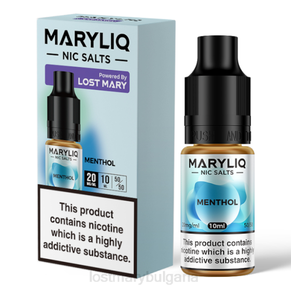 LOST MARY Вейп - ментол lost mary maryliq nic salts - 10мл 4DTX223