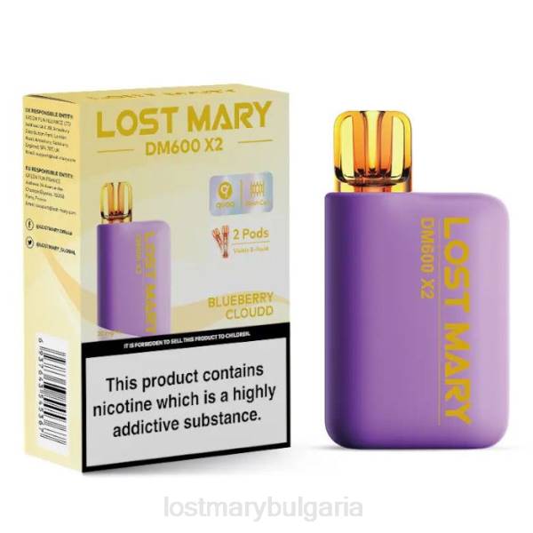LOST MARY Vape Bulgaria - боровинков облак lost mary dm600 x2 вейп за еднократна употреба 4DTX190