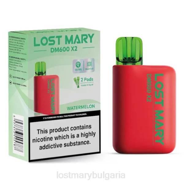 LOST MARY Vape Bulgaria - диня lost mary dm600 x2 вейп за еднократна употреба 4DTX200