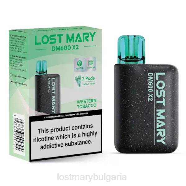 LOST MARY Цена - западен тютюн lost mary dm600 x2 вейп за еднократна употреба 4DTX201